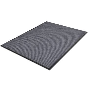 PVC Door Mats (2 pcs) Grey 90x60 cm - Hygienic & Durable