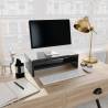 Monitor Stand High Gloss Black 42x24x13 cm Engineered Wood Colour high gloss black Quantity in Package 1 