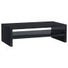 High Gloss Black Monitor Stand - 42x24x13 cm | HipoMarket