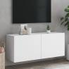 TV Cabinet Wall-mounted White 100x30x41 cm Colour white Quantity in Package 1 Width 100 cm 