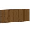 Honey Brown Wall Headboard - Solid Pine Wood | HipoMarket