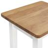 Bar Stools 2 pcs Solid Oak Wood - Stylish & Sturdy