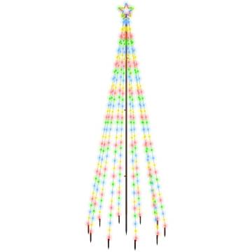 Christmas Tree with 310 Colourful LEDs - 300 cm | HipoMarket