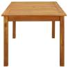 Solid Acacia Wood Garden Table 200x90 cm | Hipomarket