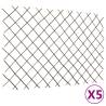 Willow Trellis Fences - 5 Pcs, 180x120 cm | Hipo Market