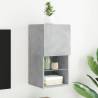 TV Cabinet with LED Lights Concrete Grey 30.5x30x60 cm Colour concrete grey Quantity in Package 1 Height 60 cm Width 30.5 cm 