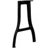 A-Frame Cast Iron Dining Table Legs - Industrial Style