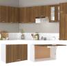 Hanging Cabinet Brown Oak - Stylish Storage Solution