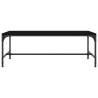 Stylish Black Coffee Table - 80x50x35 cm | Hipomarket