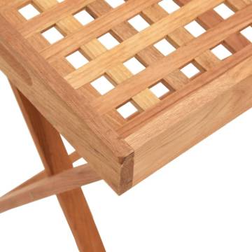 Folding Tray Table - Solid Walnut Wood | Hipomarket UK