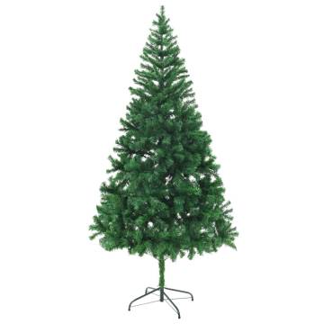 210cm Pre-lit Christmas Tree with Balls - Stunning & Easy to Assemble