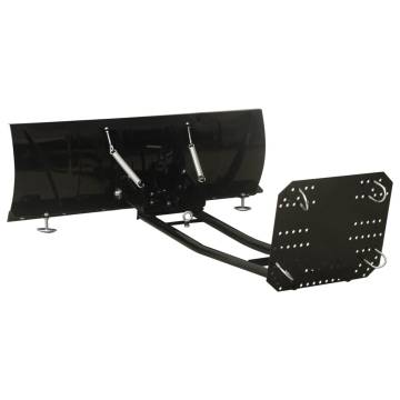 Heavy-Duty Snow Plough for ATV - 115x38 cm Black