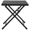 Folding Table Mesh 38x38 cm - Steel Anthracite | HIPO Market