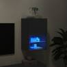 TV Cabinet with LED Lights - Stylish Black Storage Solution