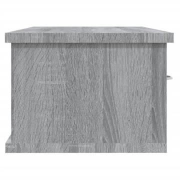 Wall Cabinet Grey Sonoma - Space-Saving Solution for Your Home