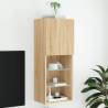 TV Cabinet with LED Lights Sonoma Oak 40.5x30x102 cm Colour sonoma oak Quantity in Package 1 Height 102 cm Width 40.5 cm 