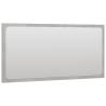 Concrete Grey Bathroom Mirror - Stylish & Durable 80x1.5x37 cm