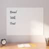 Wall-mounted Magnetic Board White 80x60 cm Tempered Glass Colour white Size 80 x 60 cm Model without accessories 