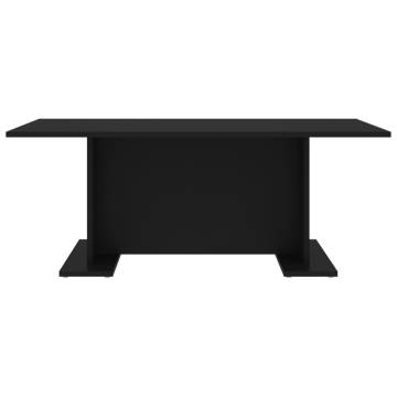 Stylish Black Coffee Table - 103.5x60x40 cm - Hipomarket