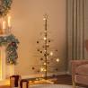 Metal Christmas Tree with Wooden Base Black 150 cm Size 150 cm Quantity in Package 1 Number of Branch Tips Number of LEDs 