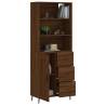 Highboard Brown Oak - Stylish Storage Solution | HipoMarket