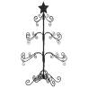 Metal Christmas Tree Black 90 cm - Modern DIY Decoration