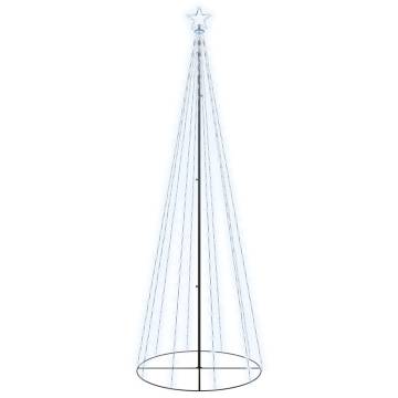 Christmas Cone Tree with 310 Cold White LEDs - 300 cm