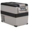 Cool Box with Handle - 55L Portable Black & Grey