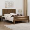 Wall Headboard Honey Brown 140x3x60 cm Solid Wood Pine Colour honey brown Size 140 x 60 cm Quantity in Package 1 