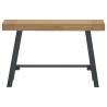 Bench 80 cm Solid Wood Teak - Timeless Vintage Charm