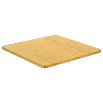 Bamboo Table Top 60x60 cm - Stylish & Durable