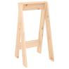 Stylish Solid Wood Pine Stools - 2 pcs | Hipomarket UK