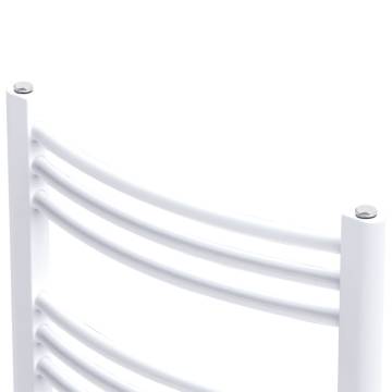 Bathroom Radiator Central Heating Towel Rail - Curve 480 x 480mm