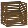 Composter Honey Brown - Solid Pine Wood 100x100x102 cm