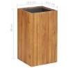 Garden Raised Bed 33.5x33.5x60 cm - Solid Acacia Wood Planter