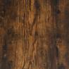 Desk Smoked Oak 90x45x76 cm - Elegant Engineered Wood Design