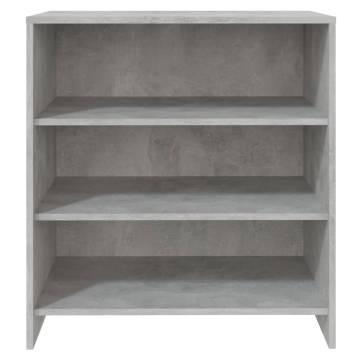 Sideboard Concrete Grey 70x40.5x75 cm - Modern Storage Solution