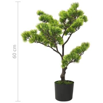 Artificial Pinus Bonsai 60 cm - Lifelike Green Decor