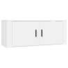 Wall-mounted TV Cabinets 2 pcs White - Stylish & Practical