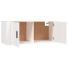 Wall-mounted TV Cabinets 2 pcs White - Stylish & Practical