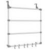 Aluminium Towel Hanger 67x15x66 cm - Space Saving & Durable