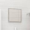 Bathroom Mirror Concrete Grey 40x1.5x37 cm Engineered Wood Colour concrete grey Size 40 x 1.5 x 37 cm Quantity in Package 1 