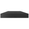 High Gloss Black Bookshelf Boards - 8 pcs | Hipomarket UK