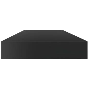 Bookshelf Boards 4 pcs High Gloss Black - Stylish Storage Solution