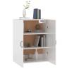 High Gloss White Hanging Cabinet - 69.5x34x90 cm | Hipo Market