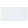 High Gloss White Bookshelf Boards - 8 pcs | 80x40 cm