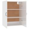 High Gloss White Hanging Cabinet - 69.5x34x90 cm | Hipo Market