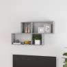 Wall Shelf Concrete Grey 100x18x53 cm Engineered Wood Colour concrete grey Quantity in Package 1 Number of Pieces 