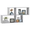 Wall Shelf Concrete Grey 100x18x53 cm – Stylish & Practical