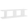 Wall Shelves 2 pcs White 75x18 cm | Stylish & Practical Design